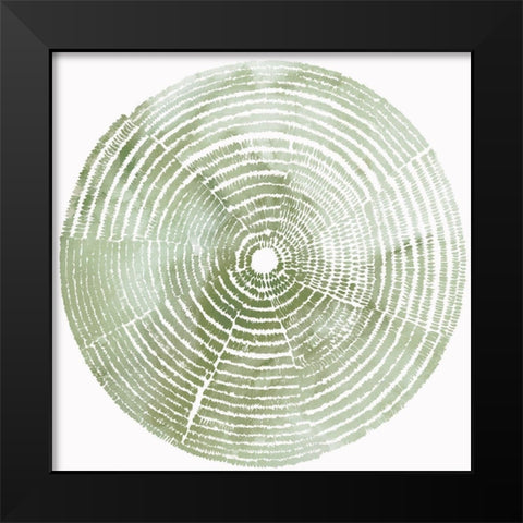 Reaching Balance I Black Modern Wood Framed Art Print by Reeves, Tom