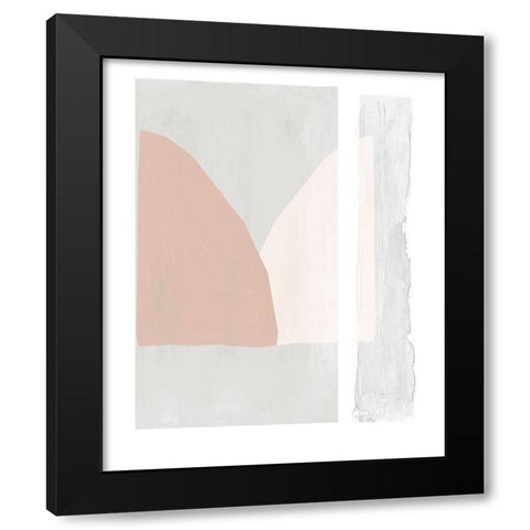 Soft and Light Black Modern Wood Framed Art Print by Reeves, Tom
