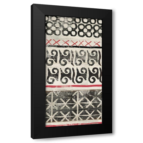 Ancient Stories I Black Modern Wood Framed Art Print with Double Matting by Reeves, Tom