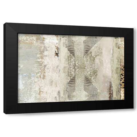 Intricate  Black Modern Wood Framed Art Print by Reeves, Tom