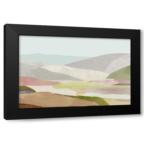 Hills of Light II Black Modern Wood Framed Art Print by Reeves, Tom