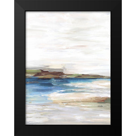 Distant Lands II Black Modern Wood Framed Art Print by Reeves, Tom