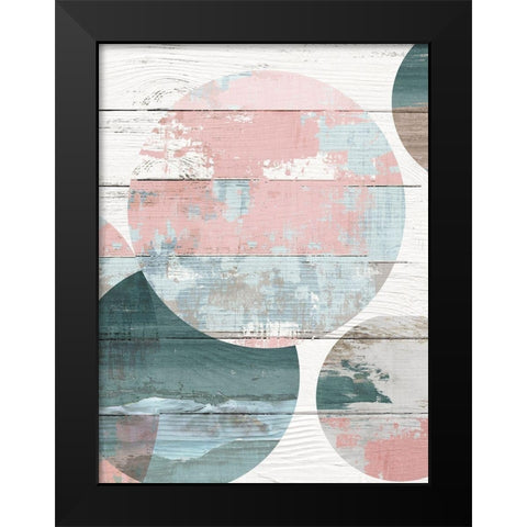 Simple Move II Black Modern Wood Framed Art Print by Reeves, Tom