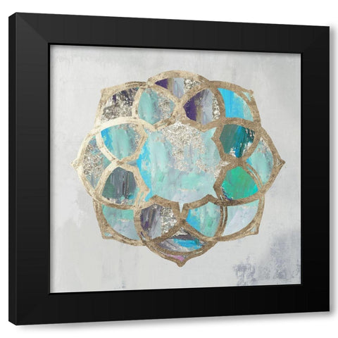 Artefact II Black Modern Wood Framed Art Print by Reeves, Tom