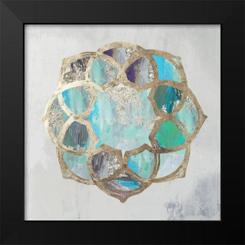 Artefact II Black Modern Wood Framed Art Print by Reeves, Tom