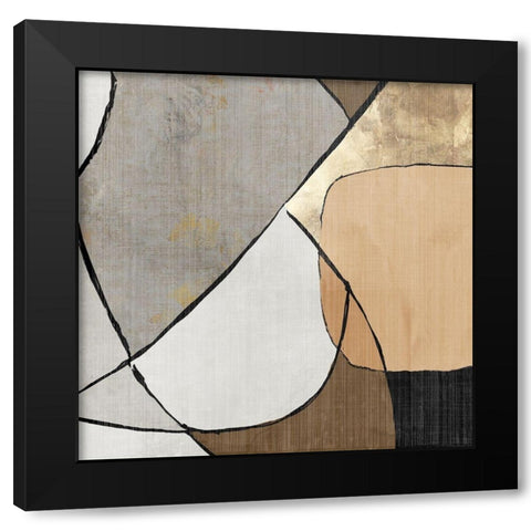 Glorious Maze I Black Modern Wood Framed Art Print by Reeves, Tom