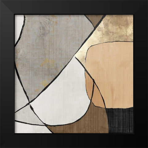 Glorious Maze I Black Modern Wood Framed Art Print by Reeves, Tom