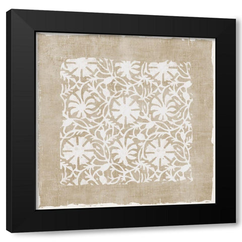 Venetian Lace II Black Modern Wood Framed Art Print by Reeves, Tom
