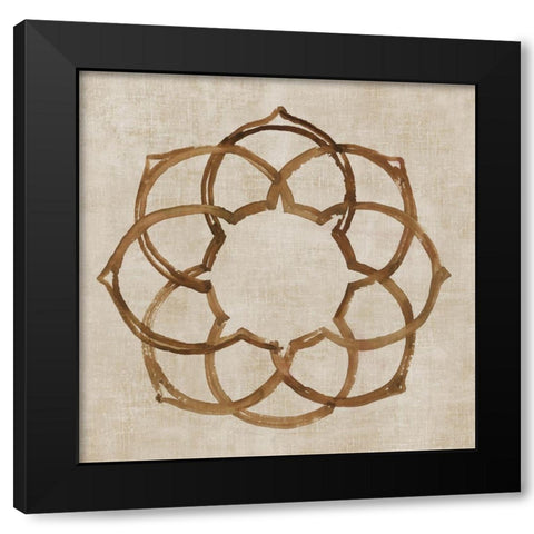Creating Infinity II Black Modern Wood Framed Art Print with Double Matting by Reeves, Tom