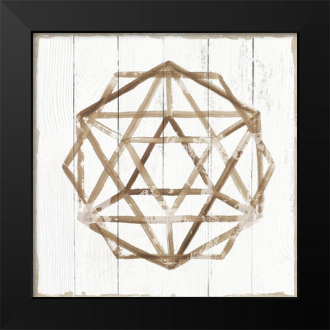 Amulet I Black Modern Wood Framed Art Print by Reeves, Tom
