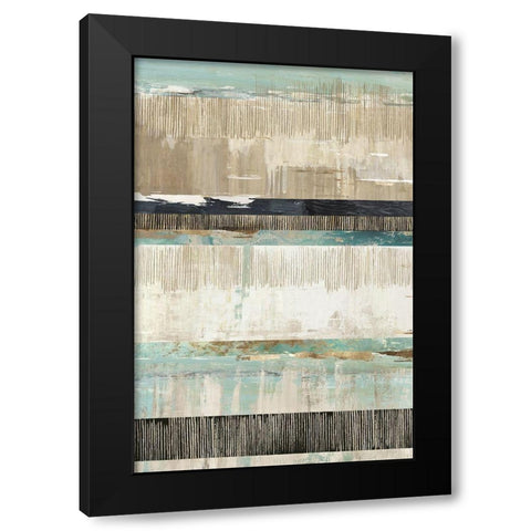 Celadon Dreams I  Black Modern Wood Framed Art Print by Reeves, Tom