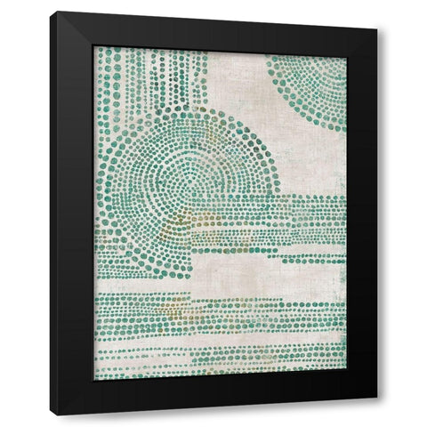 Follow Us II Black Modern Wood Framed Art Print with Double Matting by Reeves, Tom