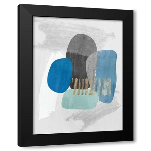 Cyra I  Black Modern Wood Framed Art Print with Double Matting by Reeves, Tom