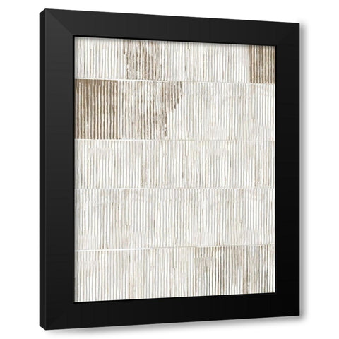 Bamboo Passing II Black Modern Wood Framed Art Print by Reeves, Tom