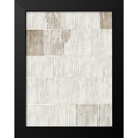 Bamboo Passing II Black Modern Wood Framed Art Print by Reeves, Tom