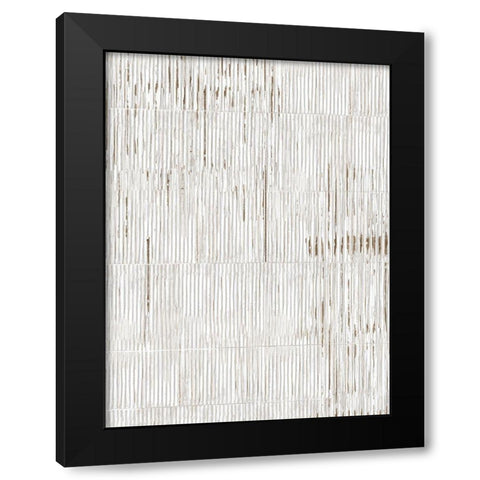 Bamboo Passing III Black Modern Wood Framed Art Print with Double Matting by Reeves, Tom