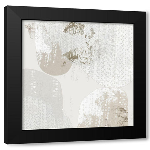 Lacing I  Black Modern Wood Framed Art Print by Reeves, Tom