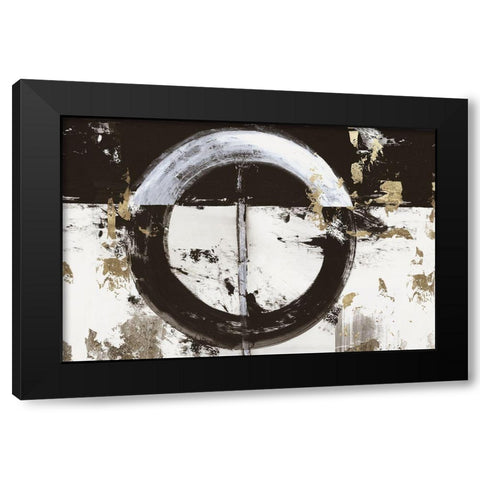 Evoke I  Black Modern Wood Framed Art Print by Reeves, Tom