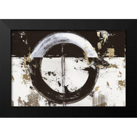 Evoke I  Black Modern Wood Framed Art Print by Reeves, Tom