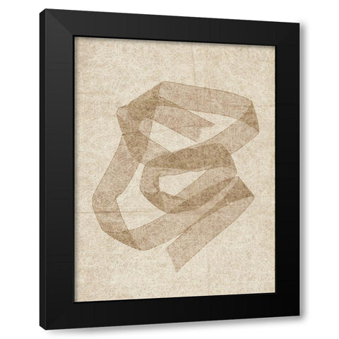 Soft Light III Black Modern Wood Framed Art Print with Double Matting by Reeves, Tom