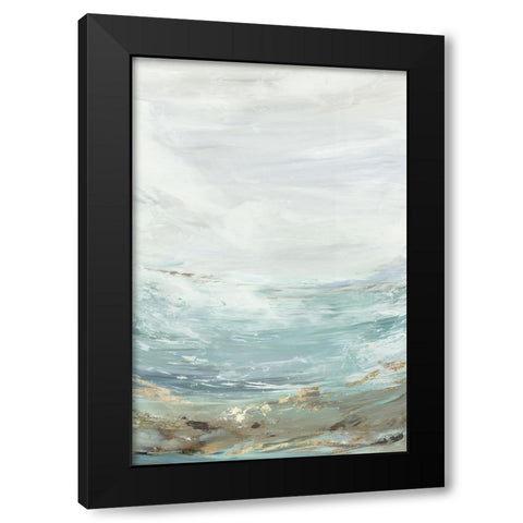 Rhythmic Waters II Black Modern Wood Framed Art Print by Reeves, Tom