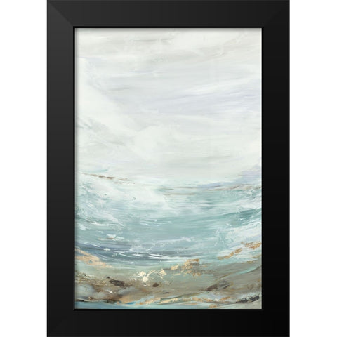 Rhythmic Waters II Black Modern Wood Framed Art Print by Reeves, Tom