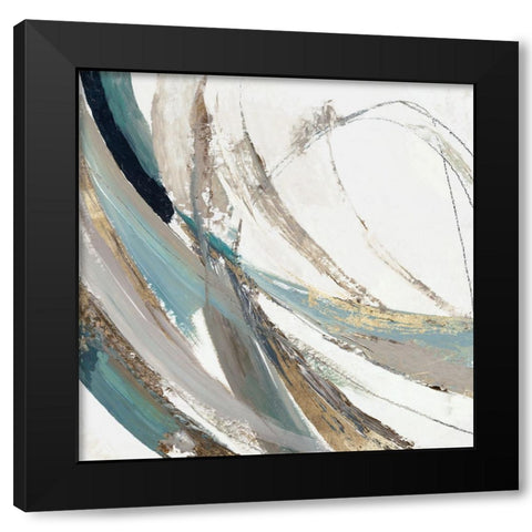 Transcendent Visions II Black Modern Wood Framed Art Print with Double Matting by Reeves, Tom