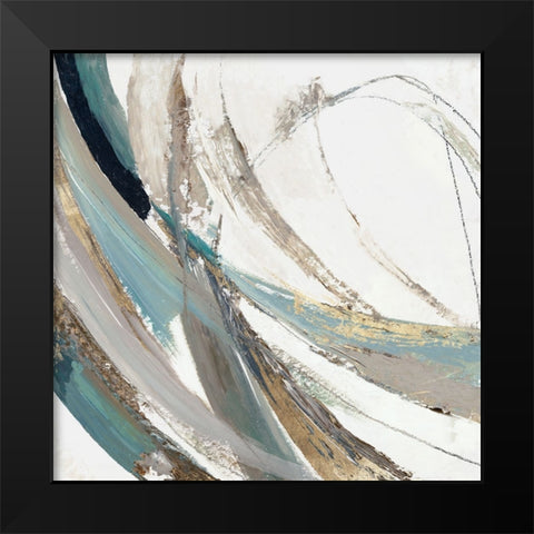 Transcendent Visions II Black Modern Wood Framed Art Print by Reeves, Tom