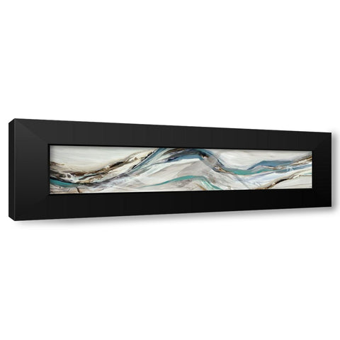 Infinite Impressions I Black Modern Wood Framed Art Print with Double Matting by Reeves, Tom
