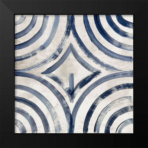 Electric Dreams II Black Modern Wood Framed Art Print by Reeves, Tom