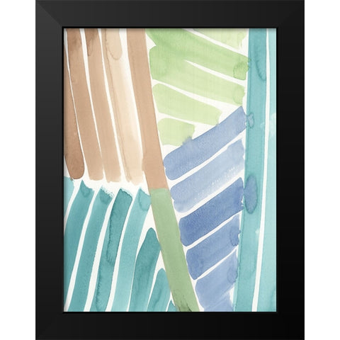 Spectral Symphony I Black Modern Wood Framed Art Print by Reeves, Tom