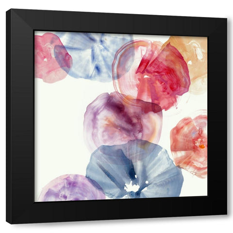 Expanding Universe I Black Modern Wood Framed Art Print with Double Matting by Reeves, Tom