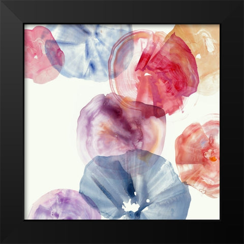 Expanding Universe I Black Modern Wood Framed Art Print by Reeves, Tom
