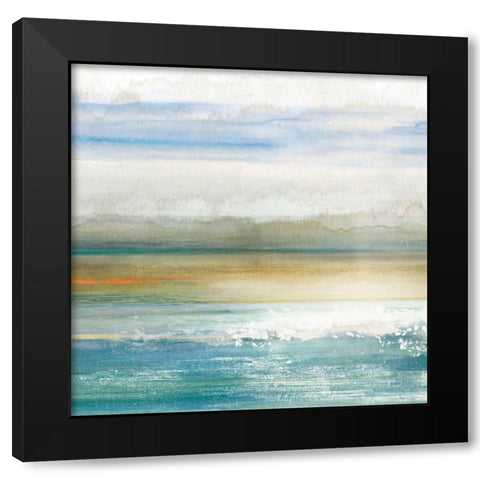 Dawning I Black Modern Wood Framed Art Print by Reeves, Tom