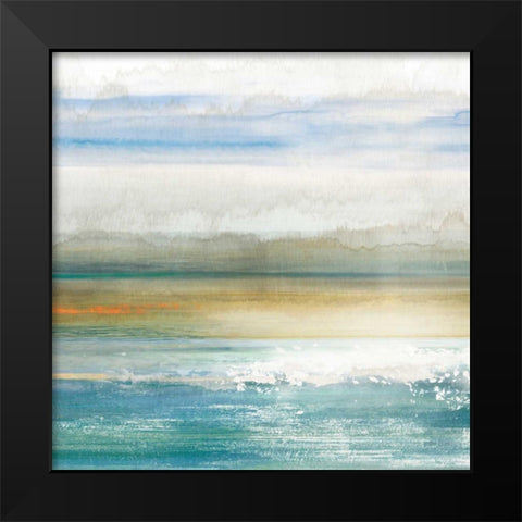 Dawning I Black Modern Wood Framed Art Print by Reeves, Tom
