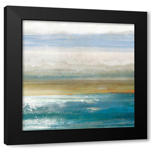 Dawning II Black Modern Wood Framed Art Print by Reeves, Tom
