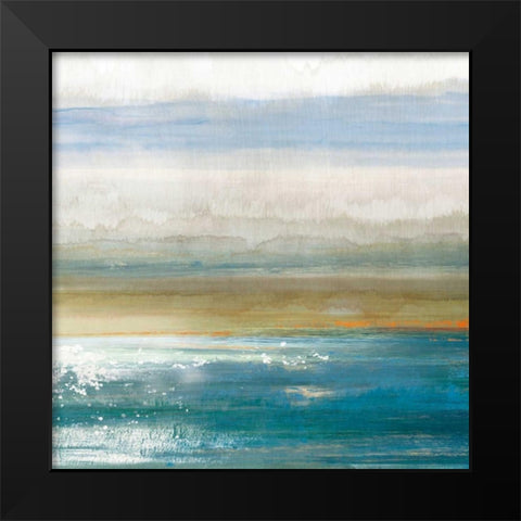 Dawning II Black Modern Wood Framed Art Print by Reeves, Tom