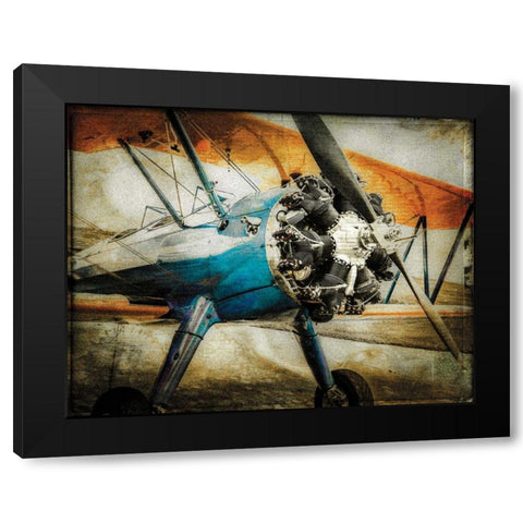 Boyancy I Black Modern Wood Framed Art Print with Double Matting by James, Richard