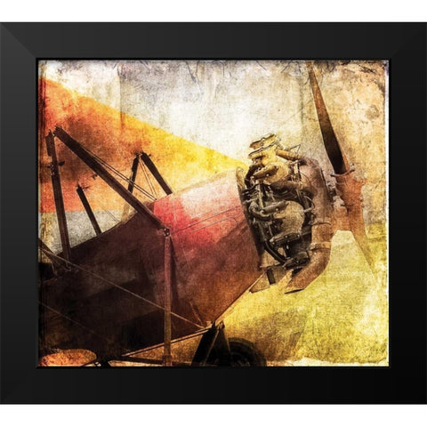 Boyancy II Black Modern Wood Framed Art Print by James, Richard