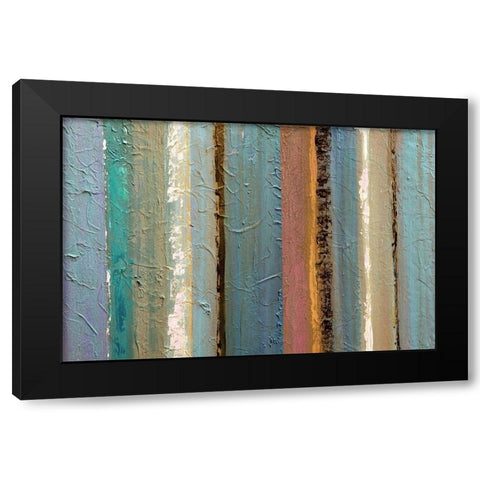 Wondering  Black Modern Wood Framed Art Print with Double Matting by Palmer, Ruth