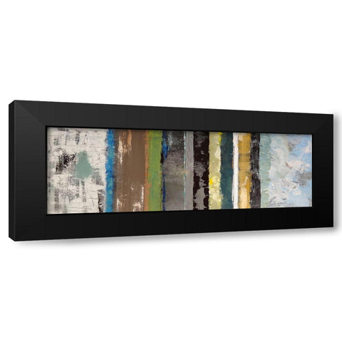 Lines of Distinction III Black Modern Wood Framed Art Print by Plamer, Ruth
