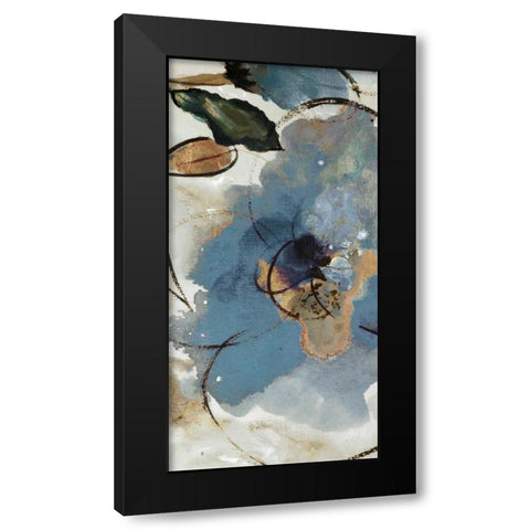 Softly Blushing III Black Modern Wood Framed Art Print with Double Matting by Palmer, Ruther