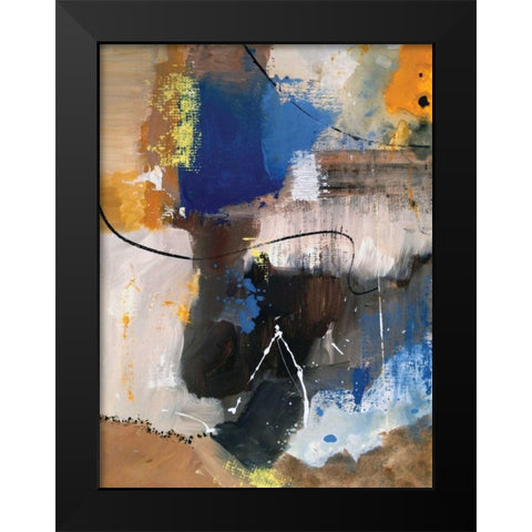 The Day is Near I Black Modern Wood Framed Art Print by Palmer, Ruth