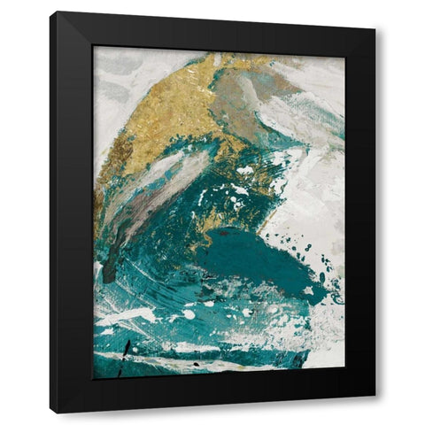 Riviera IV Black Modern Wood Framed Art Print by Palmer, Ruth