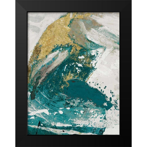 Riviera IV Black Modern Wood Framed Art Print by Palmer, Ruth