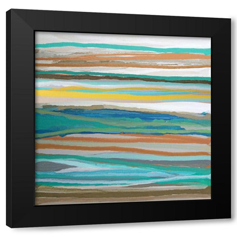 Room to Breathe II Black Modern Wood Framed Art Print with Double Matting by Palmer, Ruth