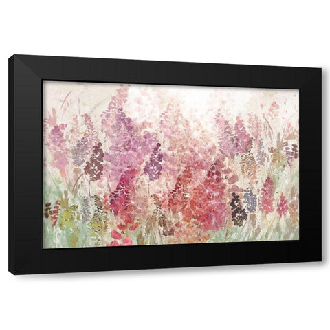 Haze Black Modern Wood Framed Art Print with Double Matting by Palmer, Ruth