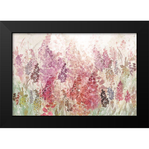 Haze Black Modern Wood Framed Art Print by Palmer, Ruth