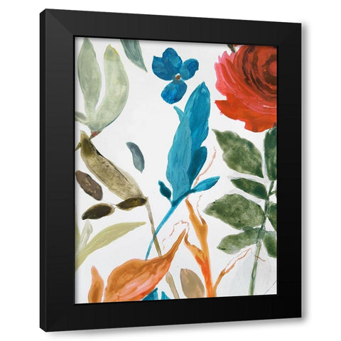 My Inspiration II Black Modern Wood Framed Art Print by Palmer, Ruth
