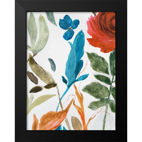 My Inspiration II Black Modern Wood Framed Art Print by Palmer, Ruth